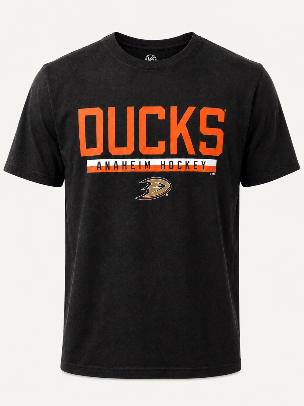 Anaheim Ducks NHL Hockey Graphic Tee Men’s Small Black